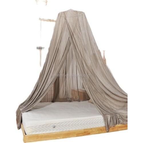 Round /Square Anti Radiation Mosquito Net,EMF Shielding Mosquito Net RF Protection Made by Silver Coated Mesh
