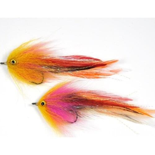 Feather Sharp Hook Trout Salmon Steelhead Pike Streamer Fly Fishing Flies Tool Sports Entertainment for Fishing Accessories tool