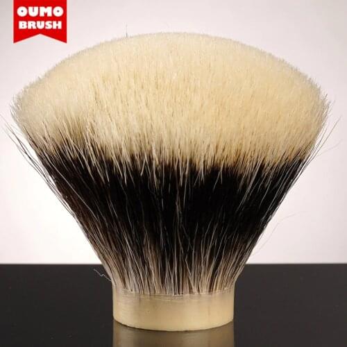 OUMO BRUSH-FAN SHD Manchuria finest two band shaving brush knots