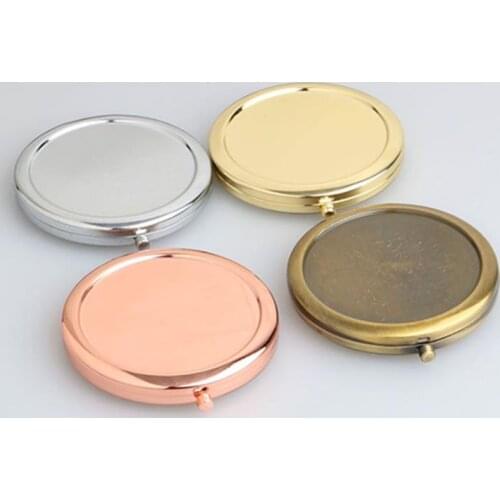 Portable Folding Mirror Makeup Cosmetic Pocket Mirror For Makeup Mirrors Beauty Accessories fast shipping SN2825