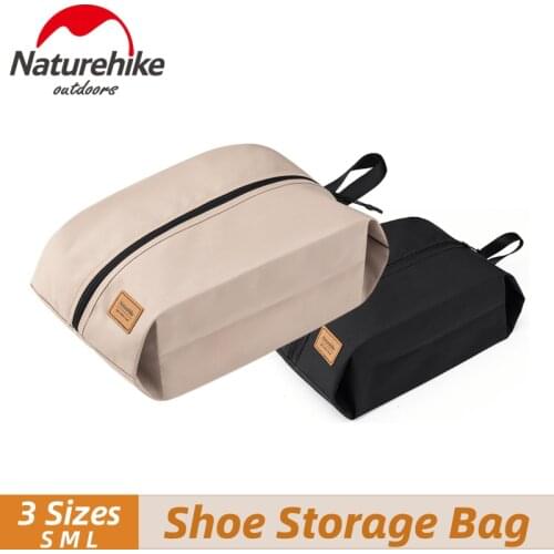Naturehike New Convenient Travel shoe Storage Bag 2 Colors 3 Sizes Portable Organizer Bags Shoe Sorting Pouch Multifunction