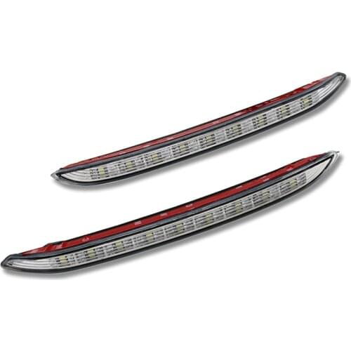 2Pcs/set LED Daytime Running Light for Car LED DRL for KIA K2 New RIO Day Lights with Turning Signal Lights Dimmed Function