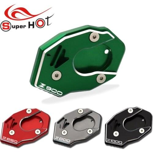 For Kawasaki Z1000 Z900RS Z900 Z800 Z650 Z 1000 Z 900 Z 800 650 Z 900RS Accessories Side Stand Enlarge Plate Kickstand Extension