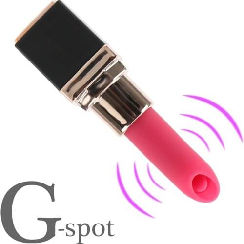 10 Speed Women Masturbation Tongue Vibrator Bullet G-spot Massage Clitoris Stimulator Mini Lipstick Vibrator Sex Toys for Women