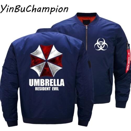 Umbrella Ma1 Air Pilot Windbreaker Thick Bomber Mens Winter Jackets Coats US Size M-5XL Dropshipping