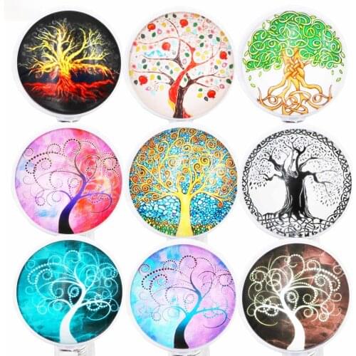 1PC ID Retractable Badge Holder with Alligator Clip Flower Retractable Cord ID Badge Reel with Pearl 24 inch