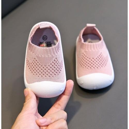 2021 Toddler Infant Toddler Shoes Girls Casual Mesh Shoes Soft Bottom Comfortable Non-slip Baby First Walkers Shoes Dropshipping