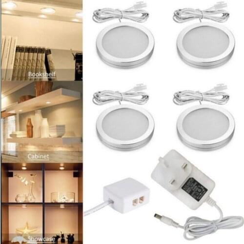 4Pcs Interior Lighting Boat Camping Trailer Lights LED Spot Light Van Camper Caravan Lights Motorhome