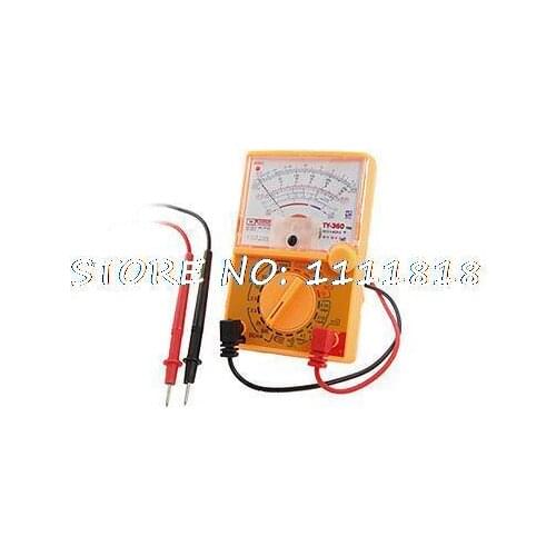 AC DC Testing Amp Volt Ohm Electrical Multimeter Orange