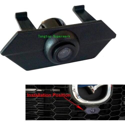 Night Vision CCD Car Logo Front View Parking Camera For Mazda CX-5 2013 2014 Firm Installation Unders the Car Logo