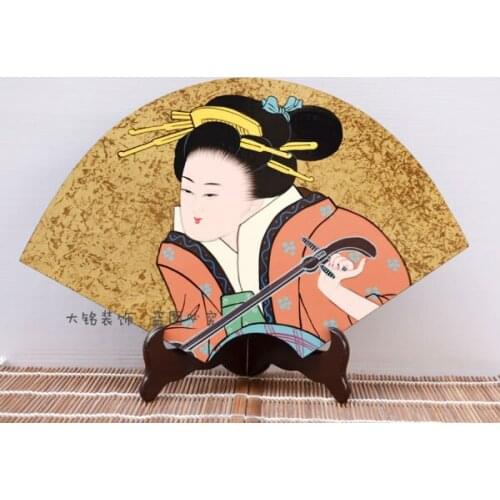 Home Furnishing decorative ornaments and decorative painting Japan beauty painting wind swing table restaurant and hotel restaur