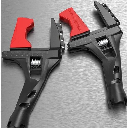 11-90mm Large Opening Wrench Multifunctional Wrench 24 In1 Adjustable Plumber Wrench Bathroom Pipe Wrench