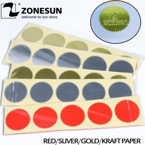 Personalized DIY LOGO Design Custom Embossing Seal Sticker for Wedding Card Envelope Letter head Notary Logo Wax Stamp Zonesun