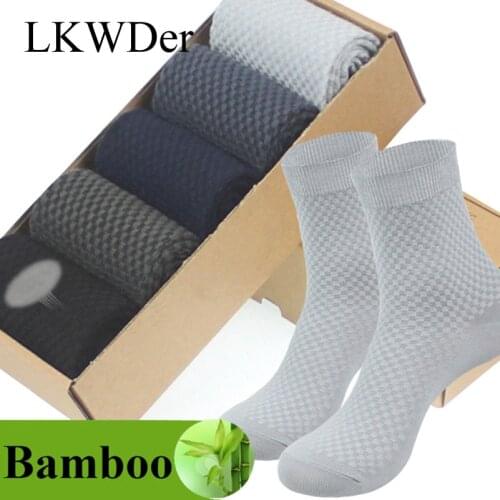 LKWDer Mens Long Socks