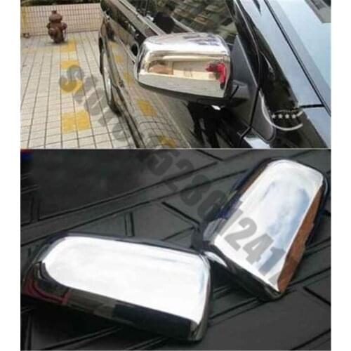 For Mitsubishi Lancer/Lancer X/Lancer Evo 2010-2019 ABS Chrome Rearview mirror cover Trim/Rearview mirror Decoration Car styling