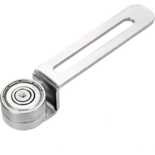 Hicello Metal Sewing Machine Guide Blind Edge Joining Stitch Foot Flat Car Roller Double needle lockstitch Synchronous Gauge