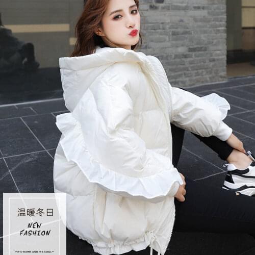 New loose short small cotton padded jacket female student ins cotton padded jacket