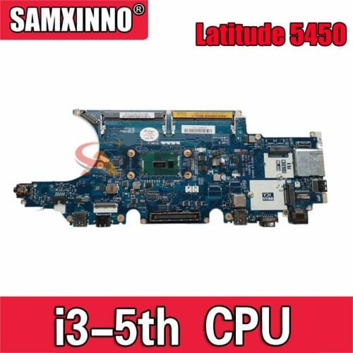 Original Laptop motherboard For DELL Latitude E5450 0PVYKY CN-0PVYKY I3-5010U CPU HM65 ZAM70 LA-A901P Mainboard perfect work