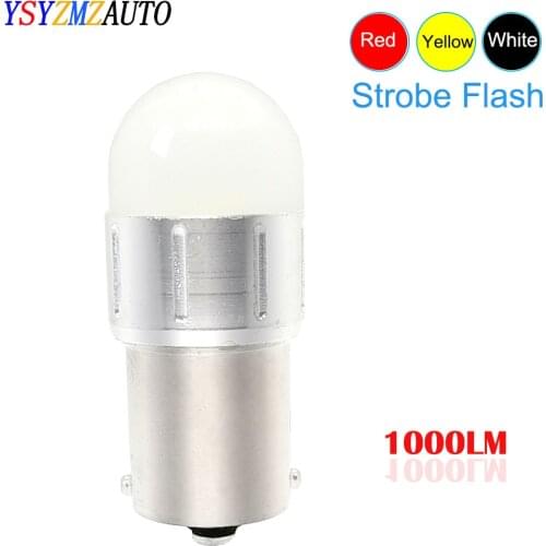 Strobe Flash 1156 BA15S P21W 1157 BAY15D T25 3157 T20 7443 P21/5W R5W R10W S25 1156 BAU15S PY21W Car Turn Signal Lights 12V 24V