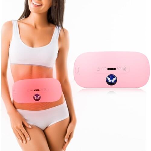 Warm Uterus Belt Electric Heating Lady Washable Palace Far Infrared Wireless Menstrual Stomachache Waist Pain Massage Health
