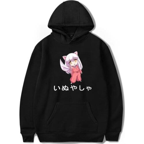 Anime Inuyasha Hoodie Sesshoumaru Harajuku Printed Sweatshirts Unisex Coat Cartoon Manga Oversized Tracksuit Clothes Tops Autumn