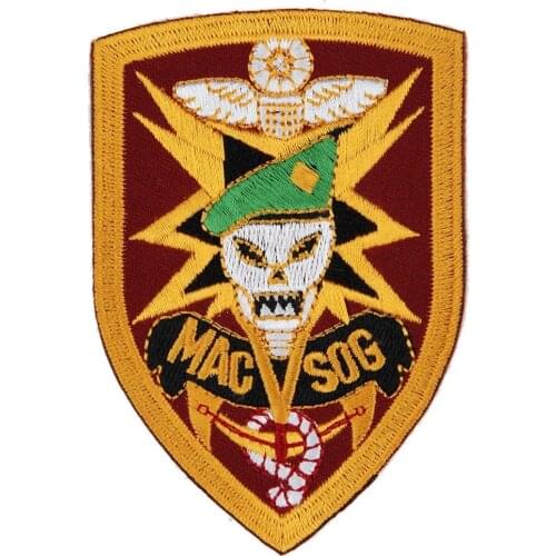 VIETNAM MAC V SOG COMMAND STUDIES AND OBSERVATION GROUP EMBROIDERED PATCH