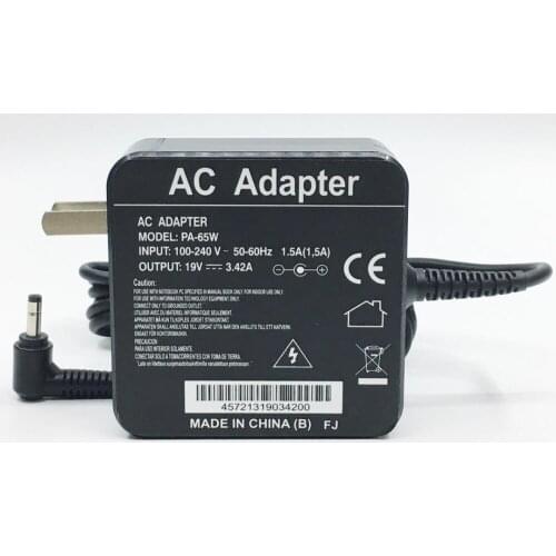 US Plug 19V 3.42A 65W 4.0*1.7mm AC laptop power adapter charger for ASUS F450LD F450VB F450VC F450VE F452CA F452EA F452EP