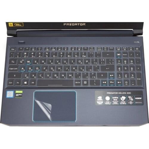 For Acer Predator Helios 300 2019 (2019) 15.6 inch TOUCH PAD Matte Touchpad film Sticker Trackpad Protector