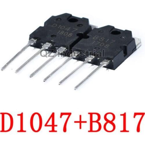 10Pcs/Lot New Original TO-3P D1047 2SD1047 B817 2SB817