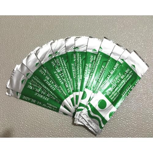 100 Pcs Scalpel Blades 15# For Dental medical Stainless Steel Surgical Blade