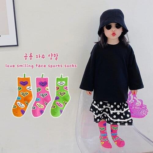 3 Pairs Baby Socks Korean Style Flower Pattern Summer Cotton Mesh Breathable Warm Socks Girls Princess Socks For Kids