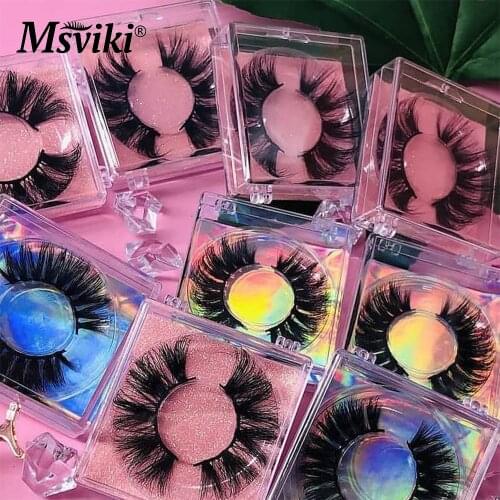 8D Mink Lashes Bulk 25mm Mink Eyelashes Extension 3D Mink Lashes Wholesale False Eyelashes Makeup Beauty Eyelash Packaging Box