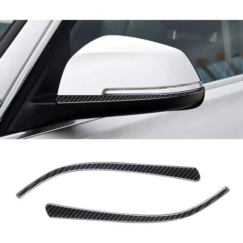 Carbon Fiber Rearview Side Mirror Covers Trim for -BMW 3 4 Series GT F30 F32 F34 2013-2019