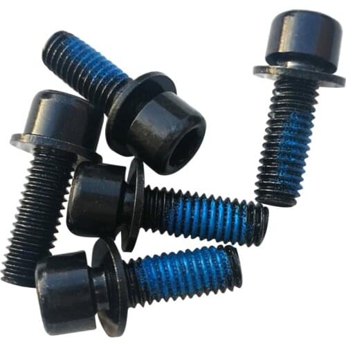 MTB Bicylce Bike Water Bottle Holder 6mm Mountain Bicycle Disc Brake Rotor Fixing Bolts MTB Road Bike Brake Screws