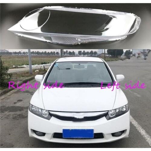 For Honda Civic 2006 2007 2008 2009 2010 2011 Car Headlight cover Headlamp Lens Auto Shell Cover