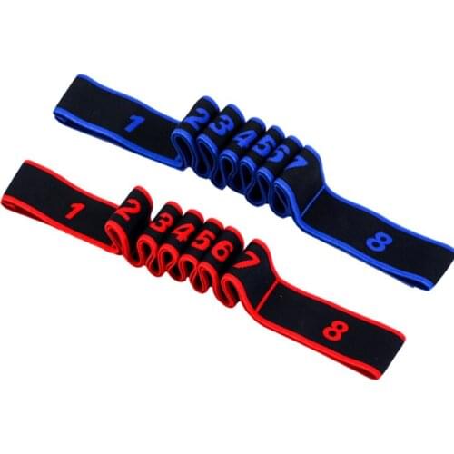 Stretch band for Yoga polyester strap elastic latex for Latin Dance Pilates gym Fitness exercise resistance bands