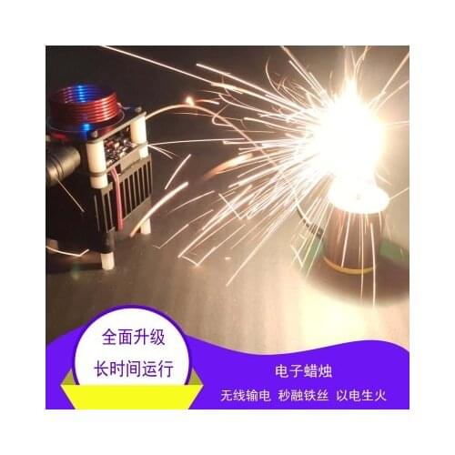 Tesla Coil HFSSTC Electronic Candle High Frequency Plasma Flame Teaching Demonstration DIY Handmade