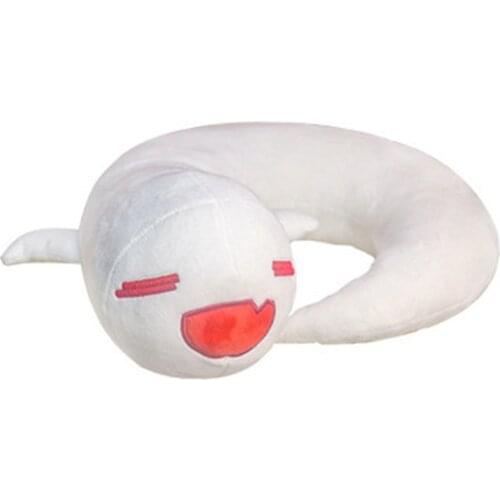Game Genshin Impact Hu Tao Cosplay Dragon U Shaped Pillow Protector Siesta Cushion Plush Doll Travel Neck Pillow Gifts 45*35CM