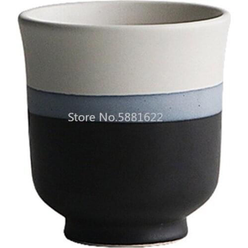Ceramic Coarse Pottery Tea Mug Drinkware Home Decor Tea Bowl Master Cup 250ml Japanese Coffee Milk Tea Cups Teaware