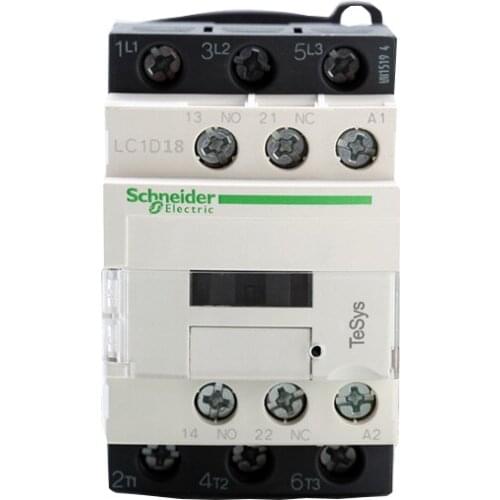LC1D18MDC Three-pole Contactor 3P 18A 220VDC One DC See Details