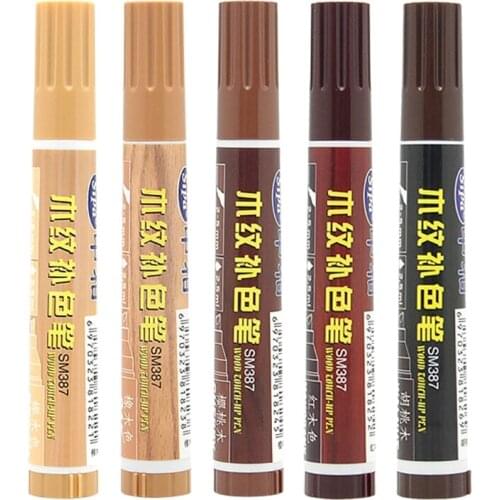 Furniture Markers Touch up, Wood Furniture Repair Tool, Wood Scratch Repair Pen for Stains Scratches Hardwood Floors