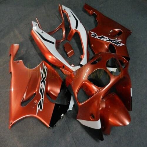 Motorcycle Full fairing kits for ZX 7R 1996 1997 1998 1999 2000 2001 2002 2003 motor fairing orange ABS Plastic Bodywork Set