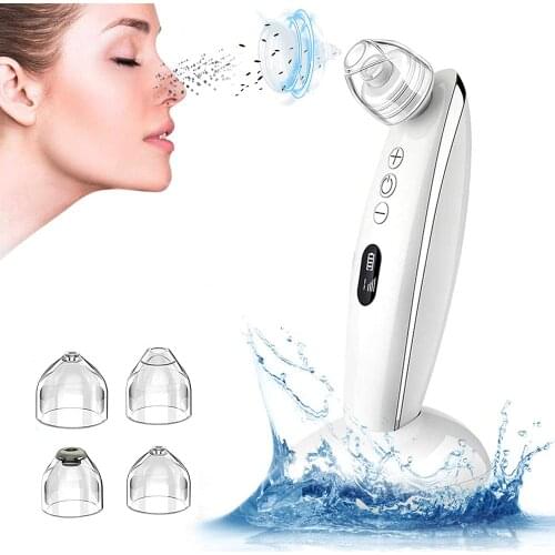 Newest Blackhead Remover Vacuum,with 4 Different Pore Extractor Suctions, Powerful Acne Comedone Popper Tool Kit,Deep Cleansing