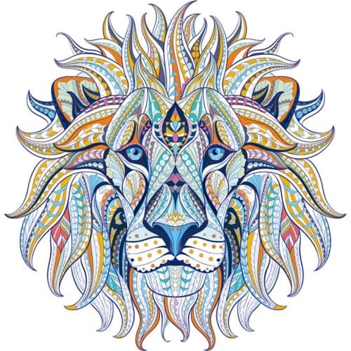 NEW Patches forLion T-shirts Eco-friendly Washable Patches Heat Transfer Stickers