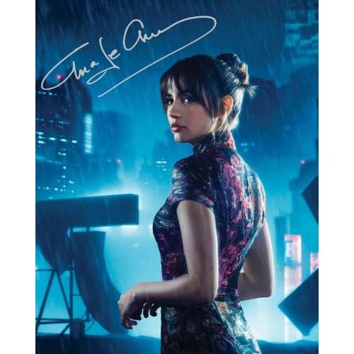 ANA DE ARMAS SIGNED Art Film Print Silk Poster Home Wall Decor 24x36inch