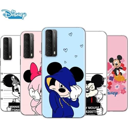Transparent Cover Mickey mouse love For Huaeri Y9S Y9A Y9 Y8P Y8S Y7 Y7A Y7P Y6P Y6S Y6 Y5P Y5 Pro Phone Case