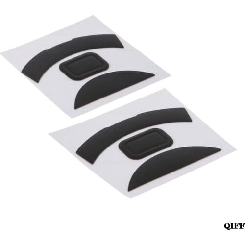 Drop Ship&Wholesale 2 Sets 0.6mm Thickness Replacement Mouse Feet Skates for Razer DeathAdder Elite APR29