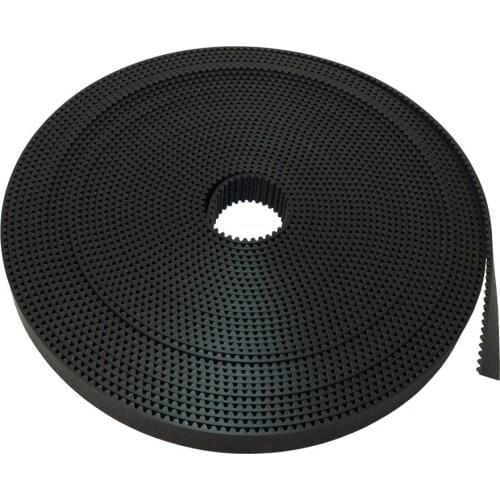 Open Ended PU Timing Belt, Width 15mm, 2/3/5/10/20Meter, HTD3M Timing Belt Black, For CNC Laser Engraving Machines