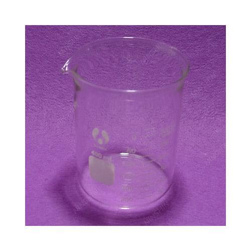 400mL Glass Beaker,Low Form Beaker,Quality Item,Lab Glassware