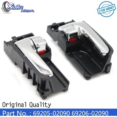 XUAN Inside Interior Door Handle Left Right Side 69205-02090 69206-02090 Driver Passenger for Toyota Corolla Matrix Scion TC